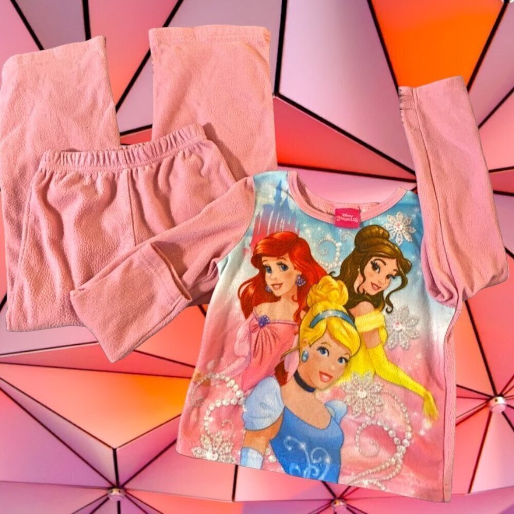 2pc Disney Princess Graphic Pajama Set